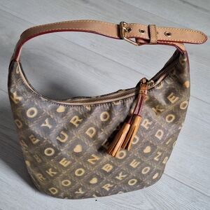 Dooney & Bourke Brown and Tan Satchel